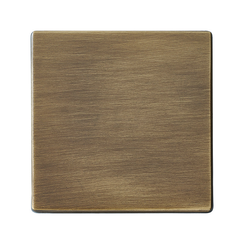 Hartland G2 7G29BPS Single Blank Plate Antique Brass