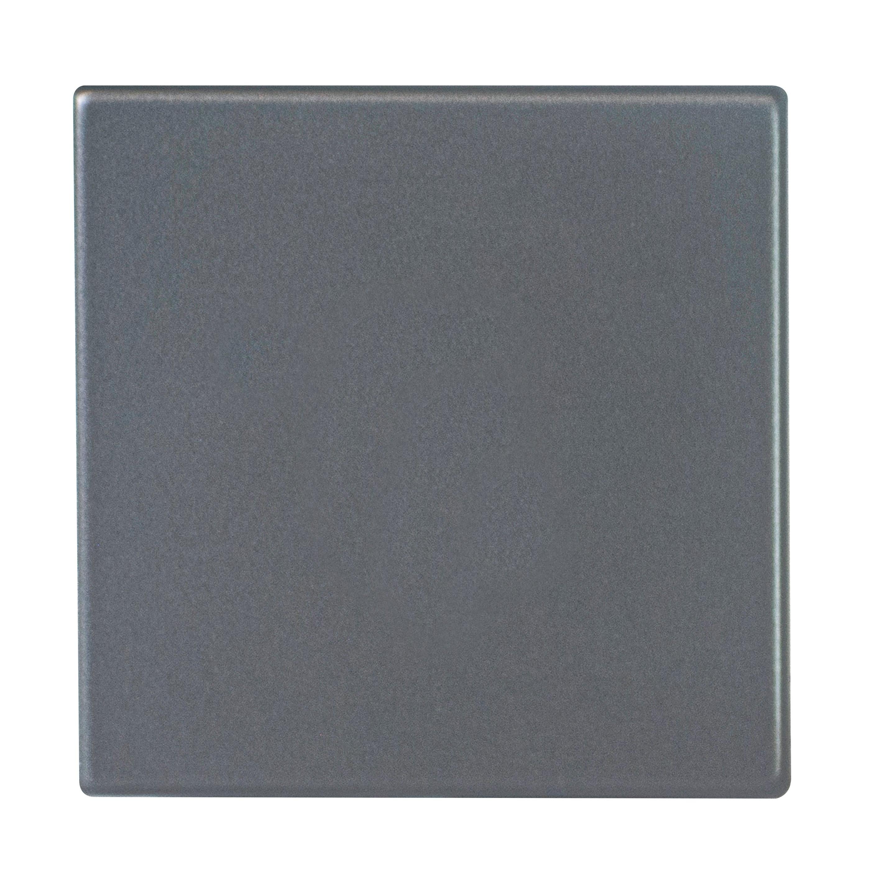 Hartland G2 7G2ABPS Single Blank Plate Anthra Gray