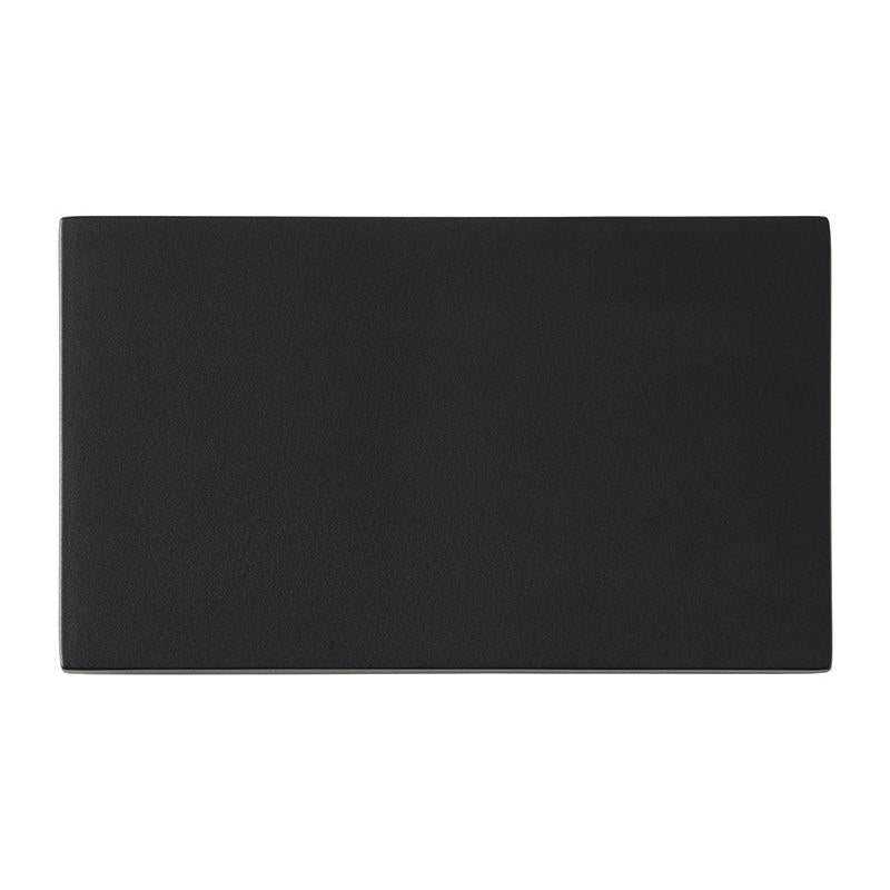 Hartland G2 7G2MBBPD Double Blank Plate Matt Black