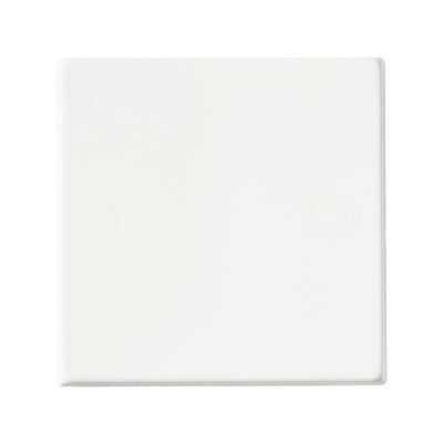 Hartland G2 7G2MWBPS Single Blank Plate Matt White
