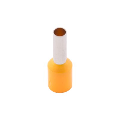 Insulated Bootlace Ferrules 4mm² Orange
