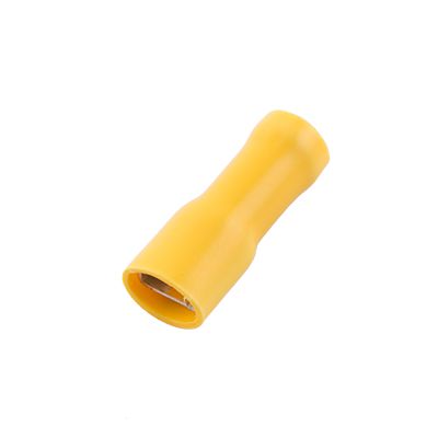 Insulated Female Push-On Terminals 4-6mm Yellow