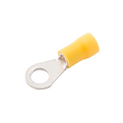 Insulated Ring Terminals 4-6mm Yellow