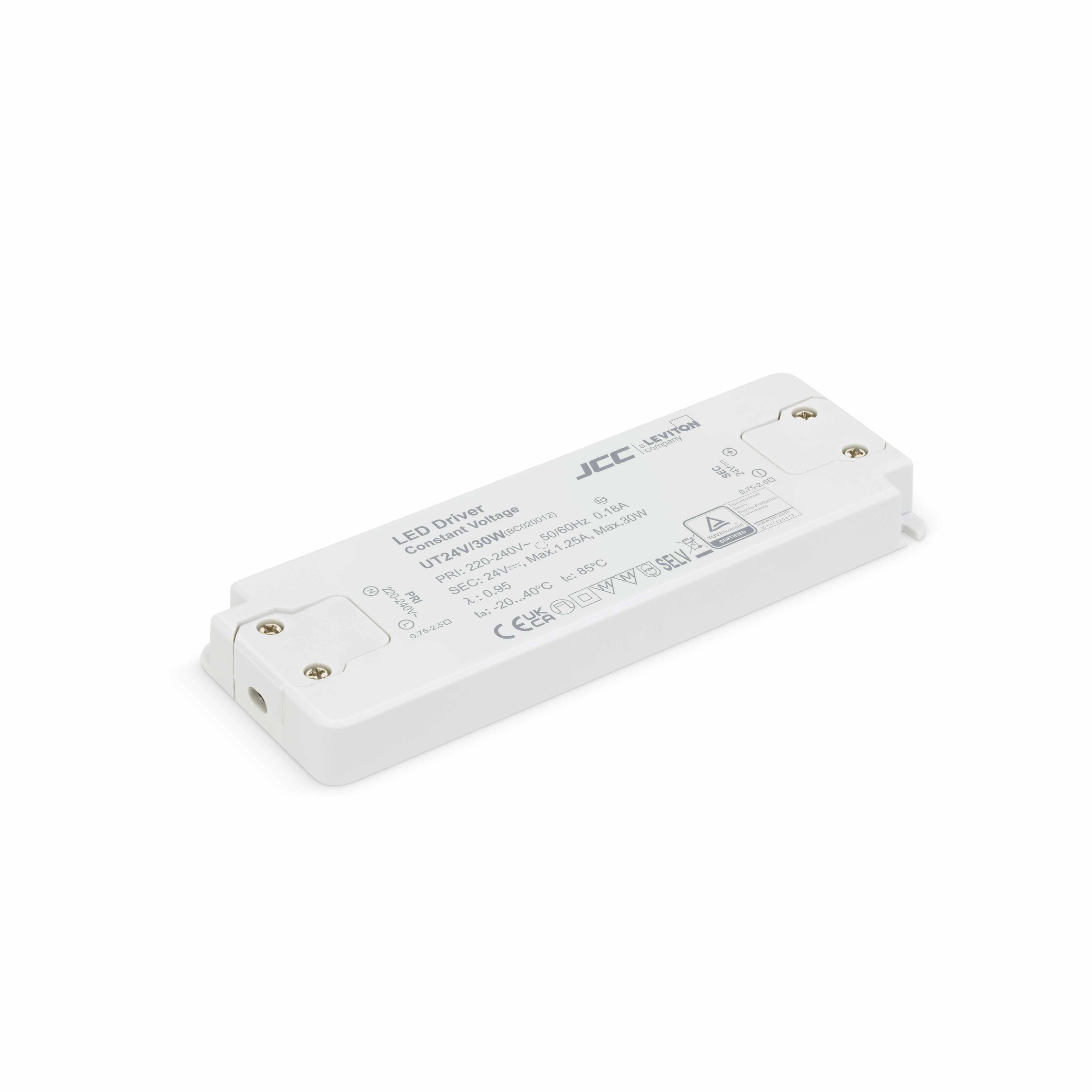 JCC BC020012 LED Non-Dimmable Driver 30W 24V