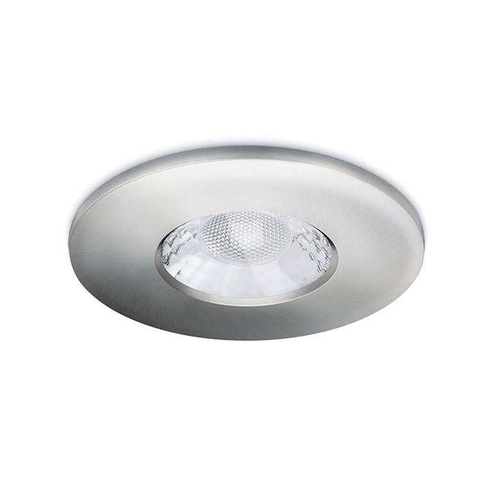 JCC JC010016/BN Fireguard Next Generation Unlamped Showerlight IP65 Brushed Nickel