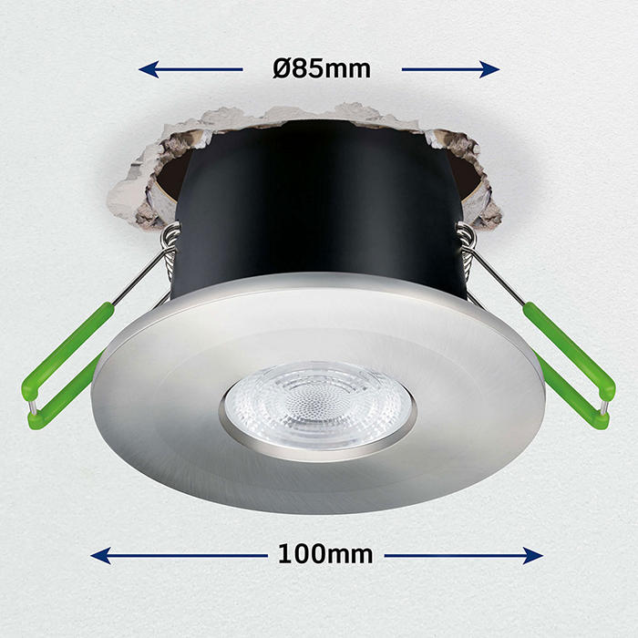 JCC JC010033/CH Fireguard Next Generation XL Bezel IP20 Chrome