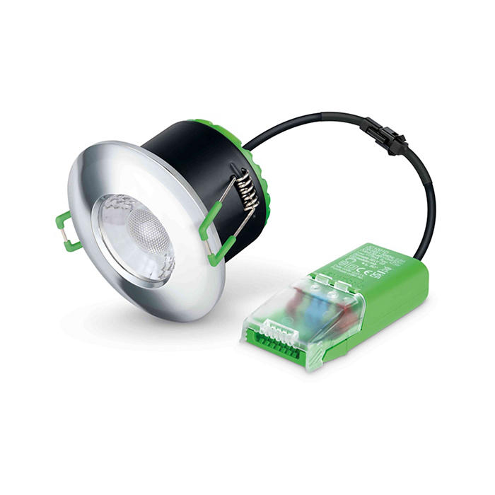 JCC JC1001/CH V50 Fire-rated LED Downlight 6W 700lm IP65 Chrome