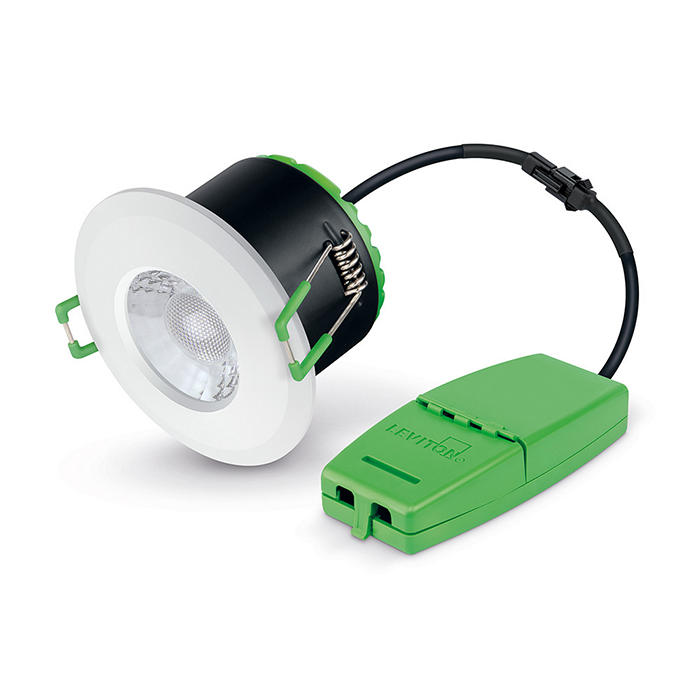 JCC JC1001/NBDALI V50 Fire-rated LED Downlight 6W 700lm IP65 No Bezel DALI / 1-10V