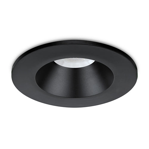 JCC JC1019/BLK V50™ Pro Anti-glare Fire-rated LED Downlight 6W IP65 3000/4000K Black