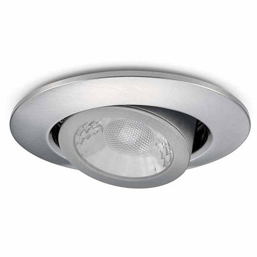 JCC JC1026/BN V50™ Pro Tilt Fire-rated LED Downlight 6W IP65 3000/4000K Brushed Nickel