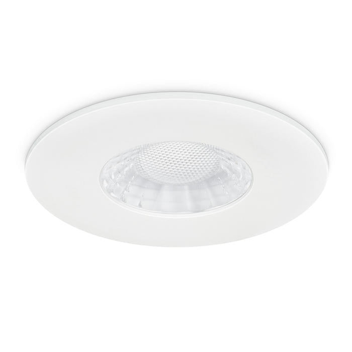 JCC JC1101/WH10 X50 3.5/5W LED Downlight Fire Rated Colour Selectable c/w White Bezel (Pack of 10)