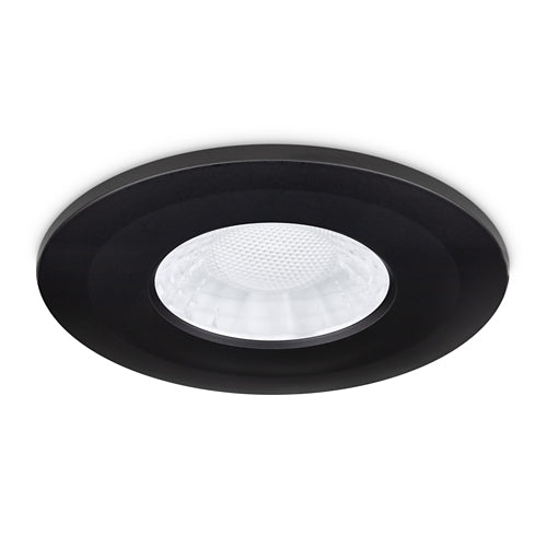 JCC JC1107/BLK Black Aluminium Bezel for use with X50 Fire-Rated Downlight