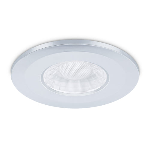 JCC JC1107/CH Chrome Aluminium Bezel for use with X50 Fire-Rated Downlight