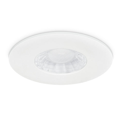 JCC JC1107/WH White Aluminium Bezel for use with X50 Fire-Rated Downlight