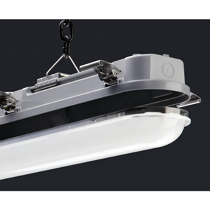 JCC JC180145 ToughLED™ Pro Non Corrosive 6ft 41/54/64/76W 3000K/4000K/5700K IP66 White Opal Emergency