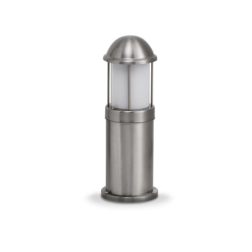 JCC JC39211SS NiteLED™ Mains IP44 Short Plain Bollard Unlamped E27 Stainless Steel