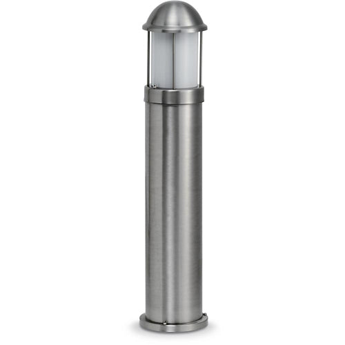 JCC JC39212SS NiteLED™ Mains IP44 Medium Plain Bollard Unlamped E27 Stainless Steel