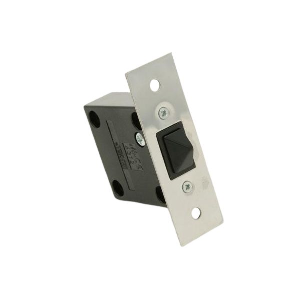 Jeani 141WBC 2A Flush Push to Break Door Switch Chrome