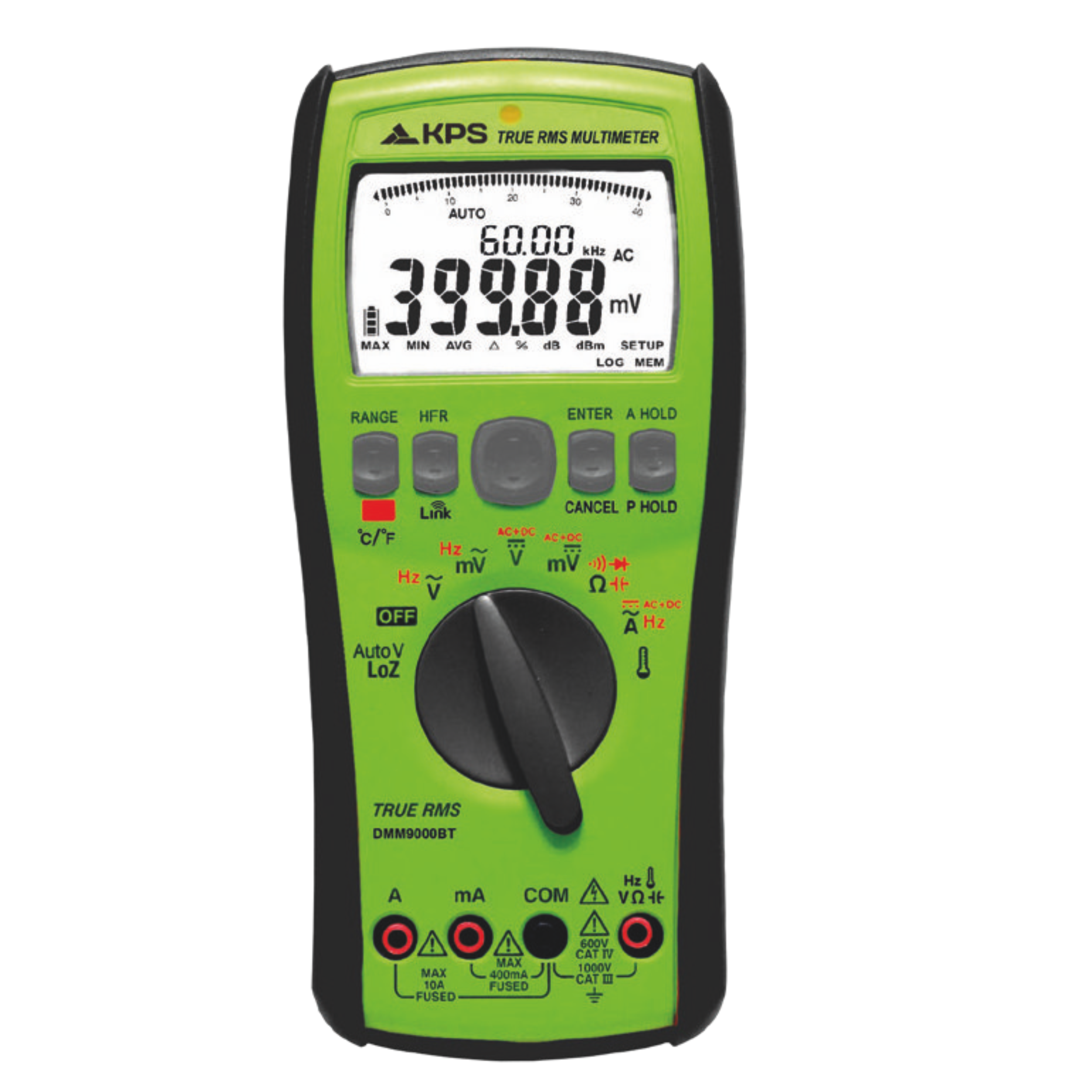 KPS DMM9000BT True-RMS Logging Multimeter with Bluetooth