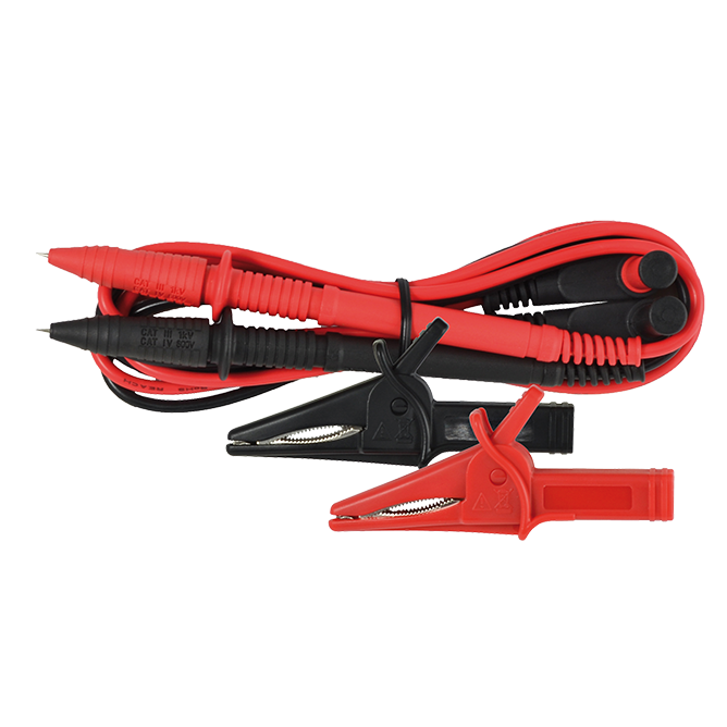 KPS PT30 Test Leads with Crocodile Clips