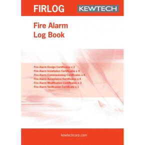 Kewtech FIR1LOG Fire Alarm log Book