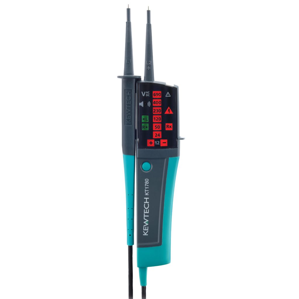 Kewtech KT1780 Voltage Tester 690V AC/DC 2 Pole