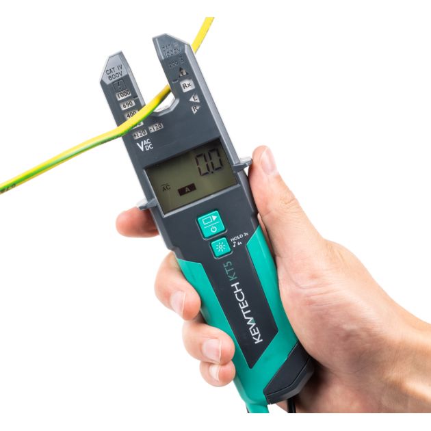 Kewtech KT5 Open Jaw Current & Voltage Tester