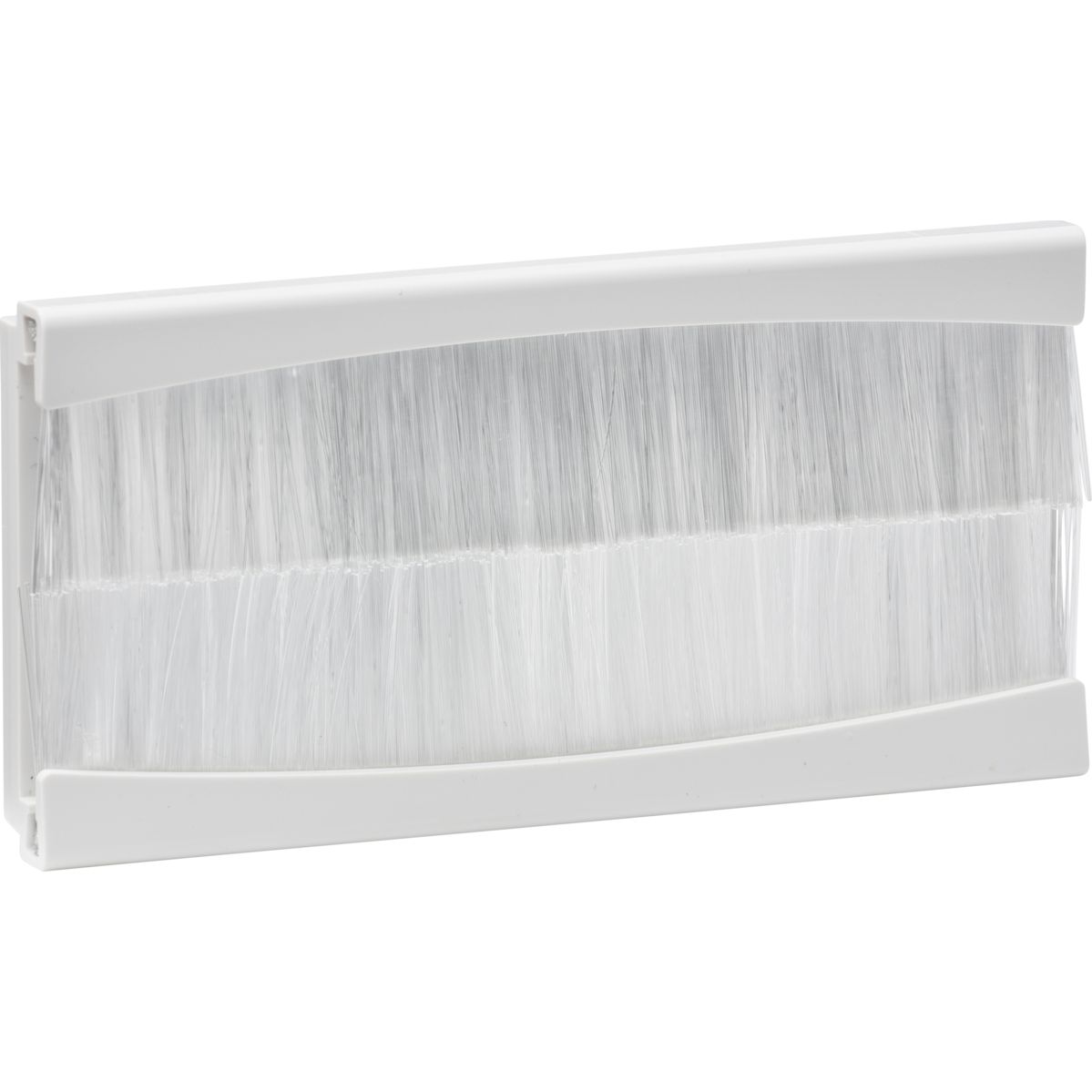 Knightsbridge 100mm x 50mm Euro Brush Module White