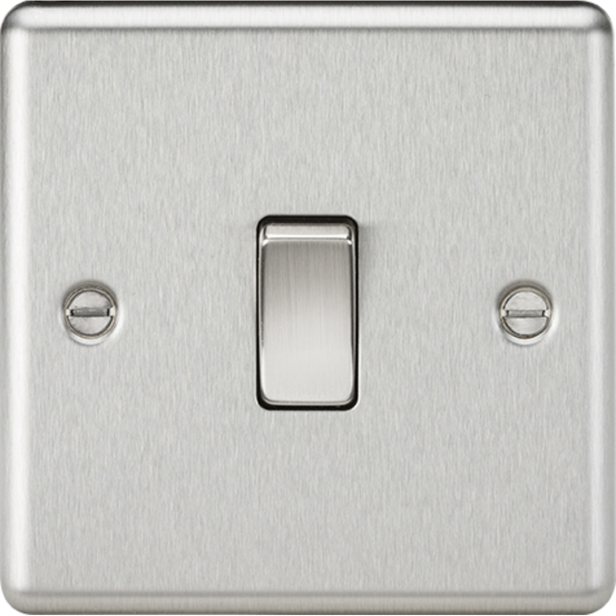 Knightsbridge CL2BC 10AX 1G 2-way Switch Brushed Chrome