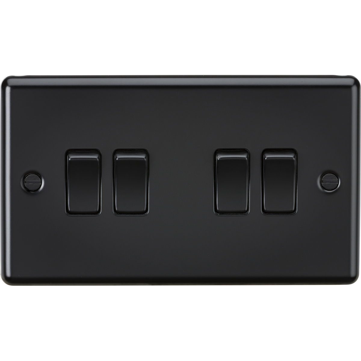 Knightsbridge CL41MBB 10AX 4G 2-way Switch Matt Black