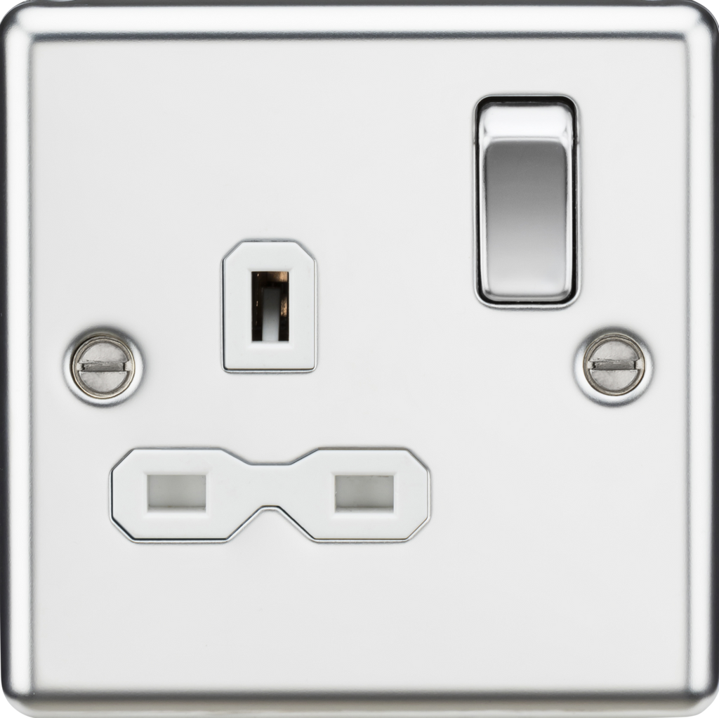 Knight Drive Socket Knightsbridge CL7PCW 13A 1G DP Switched Socket