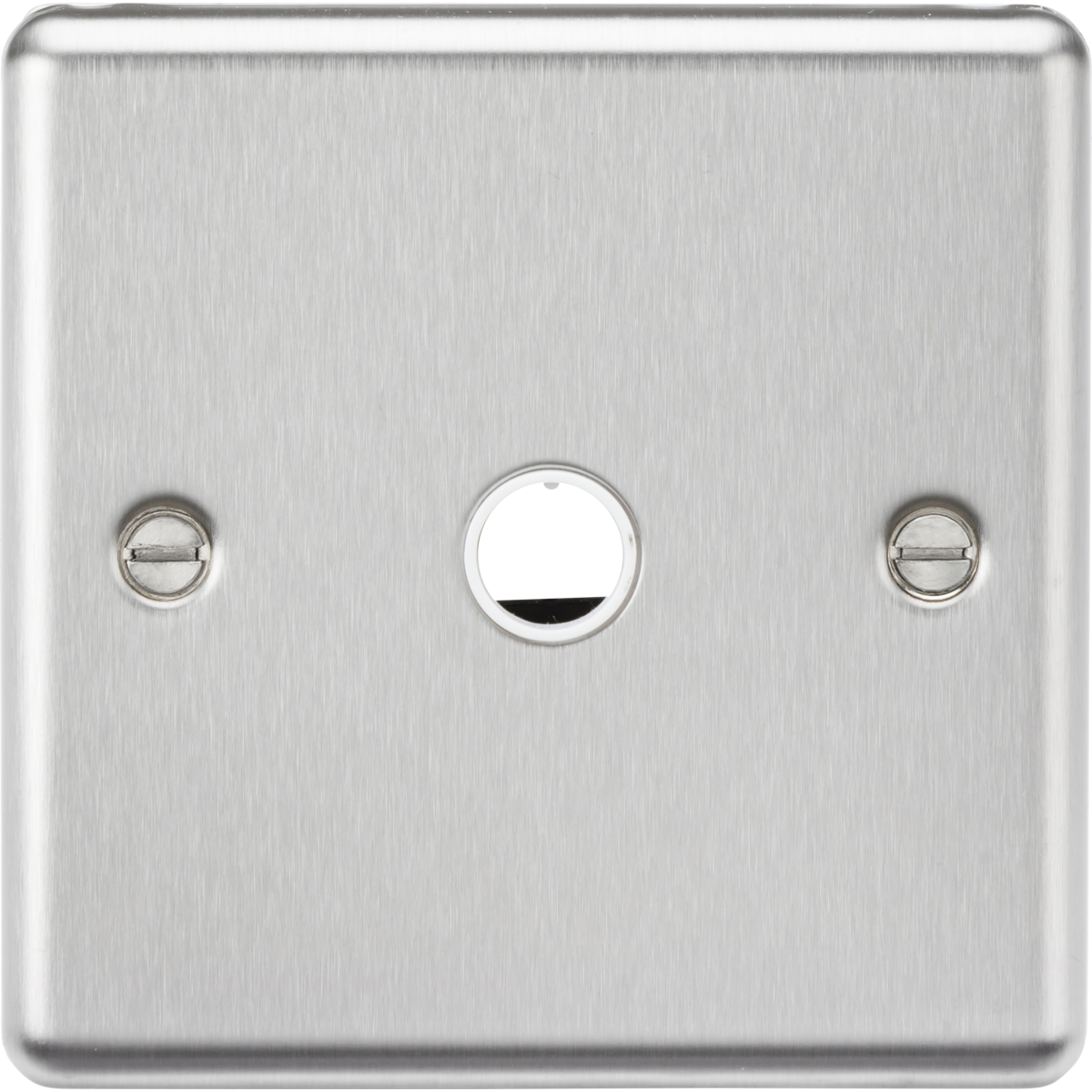 Knightsbridge CL8342BC 20A Flex Outlet Plate Brushed Chrome