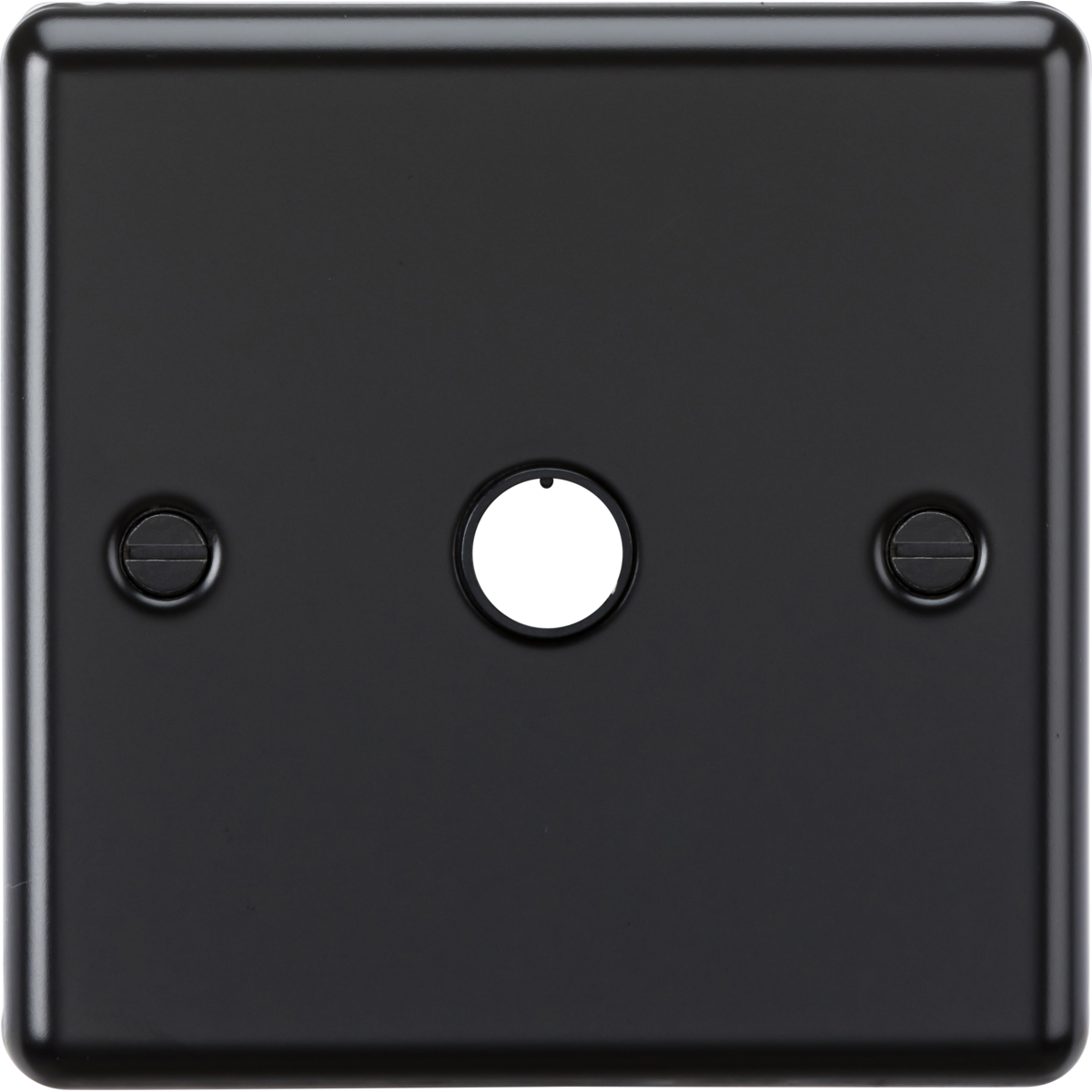 Knightsbridge CL8342MB 20A Flex Outlet Plate Matt Black