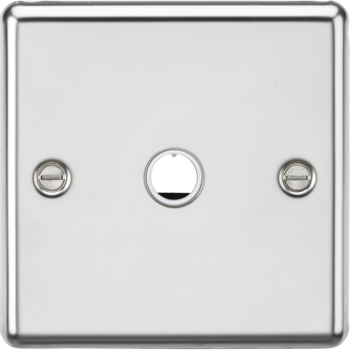 Knightsbridge CL8342PC 20A Flex Outlet Plate Polished Chrome