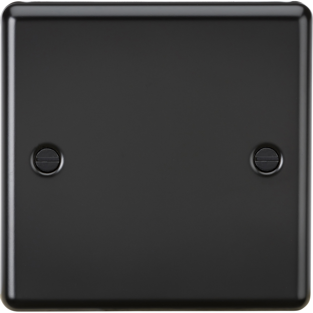Knightsbridge CL85MB 1G Blanking Plate Matt Black