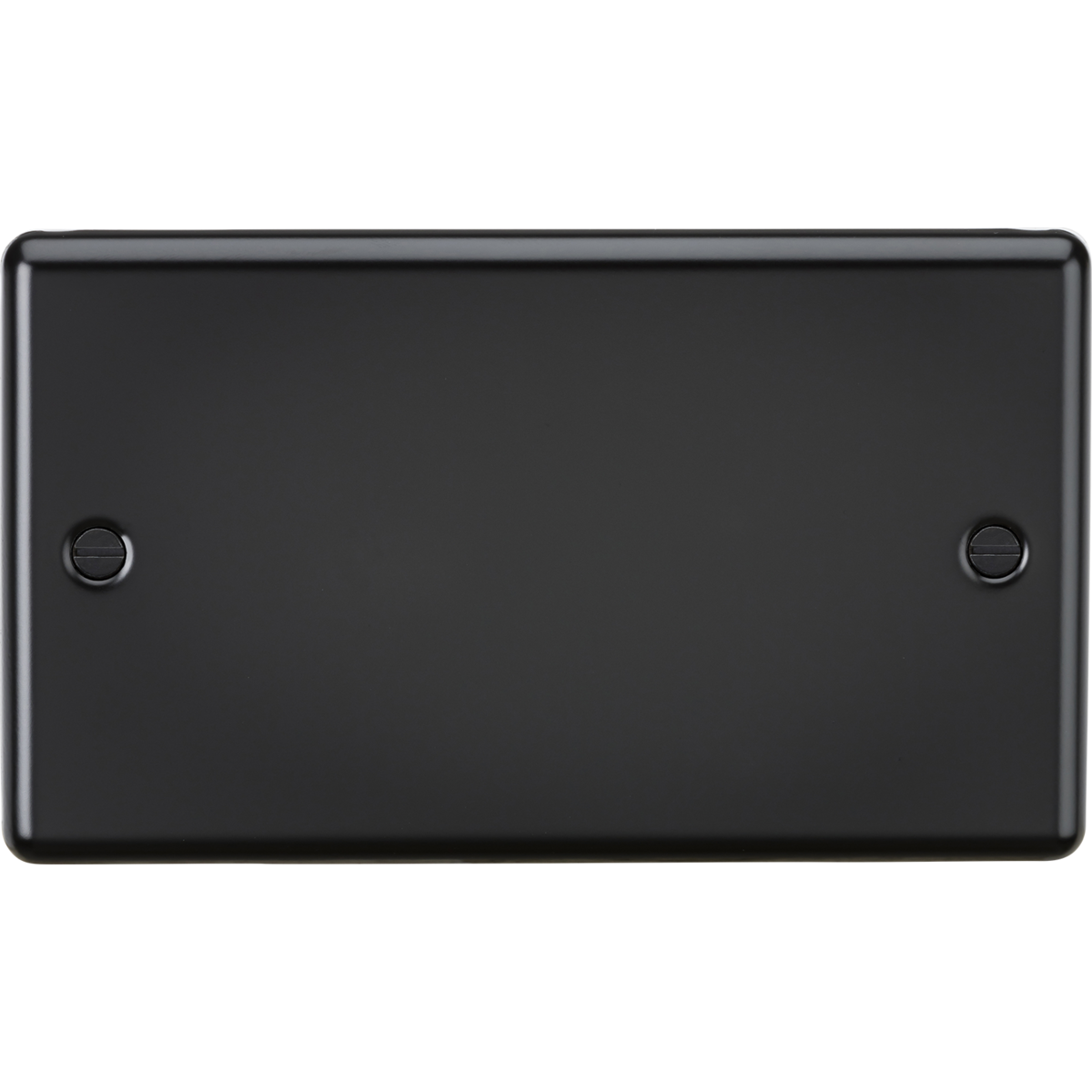 Knightsbridge CL86MB 2G Blanking Plate Matt Black