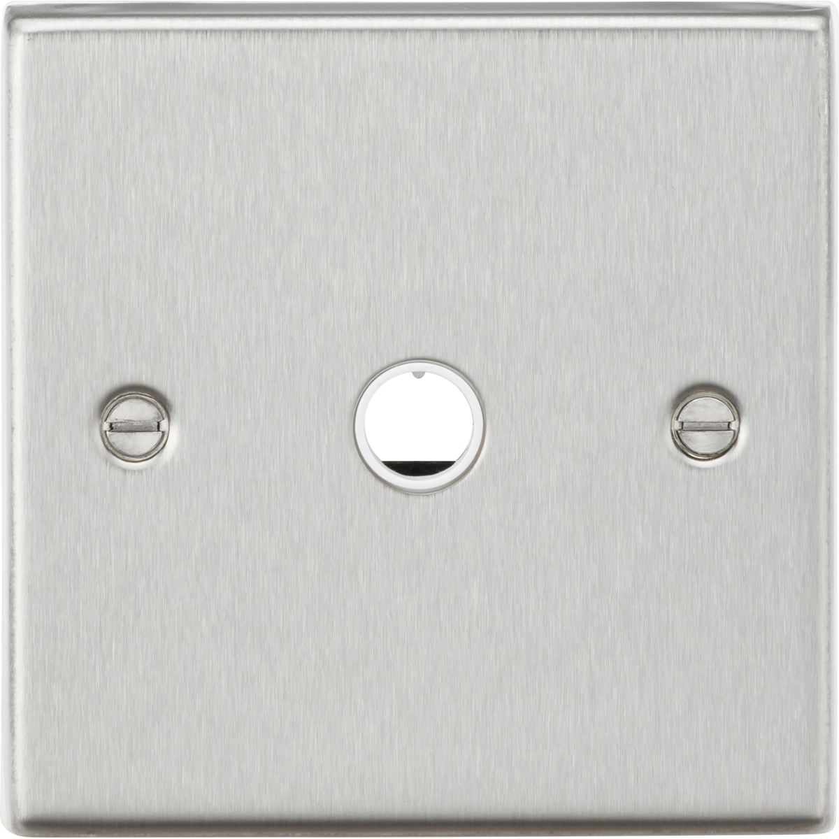 Knightsbridge CS8342BC 20A Flex Outlet Plate Brushed Chrome