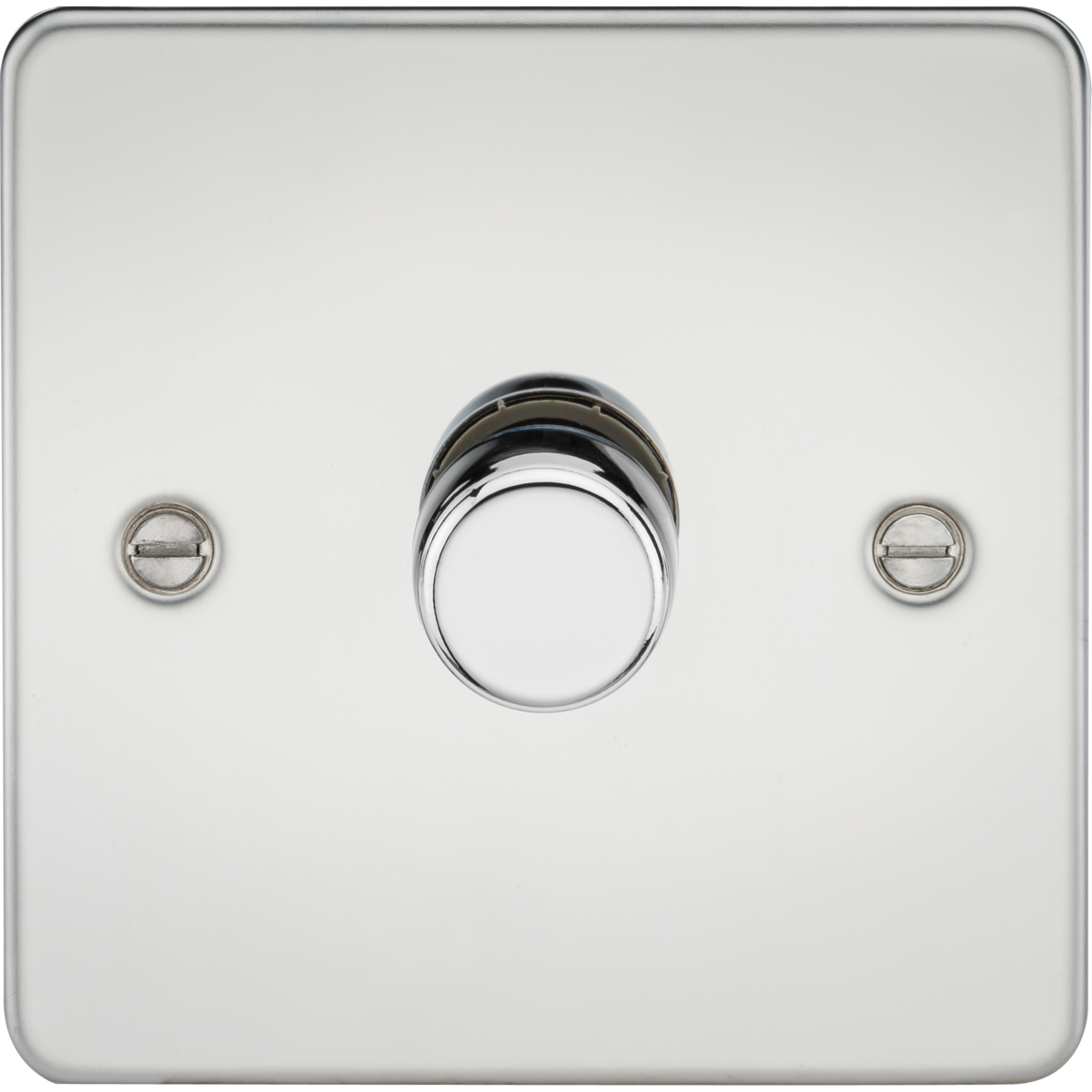 Knightsbridge FP2191PC 1G 2-way 10-200W (5-150W LED) Intelligent dimmer Polished Chrome