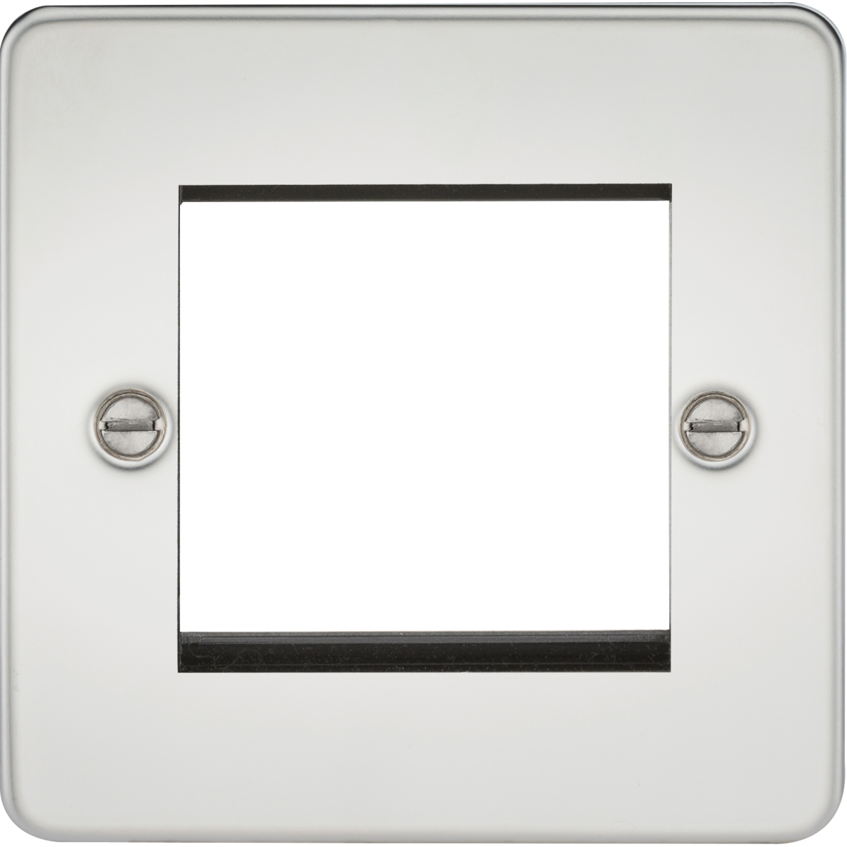 Knightsbridge FP2GPC 2G Modular Faceplate - Polished Chrome