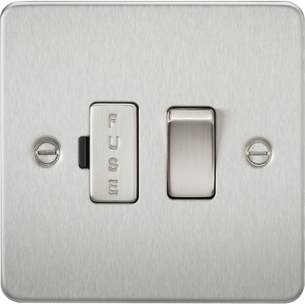 Knightsbridge FP6300BC 13A Switched Fused Spur Unit Brushed Chrome