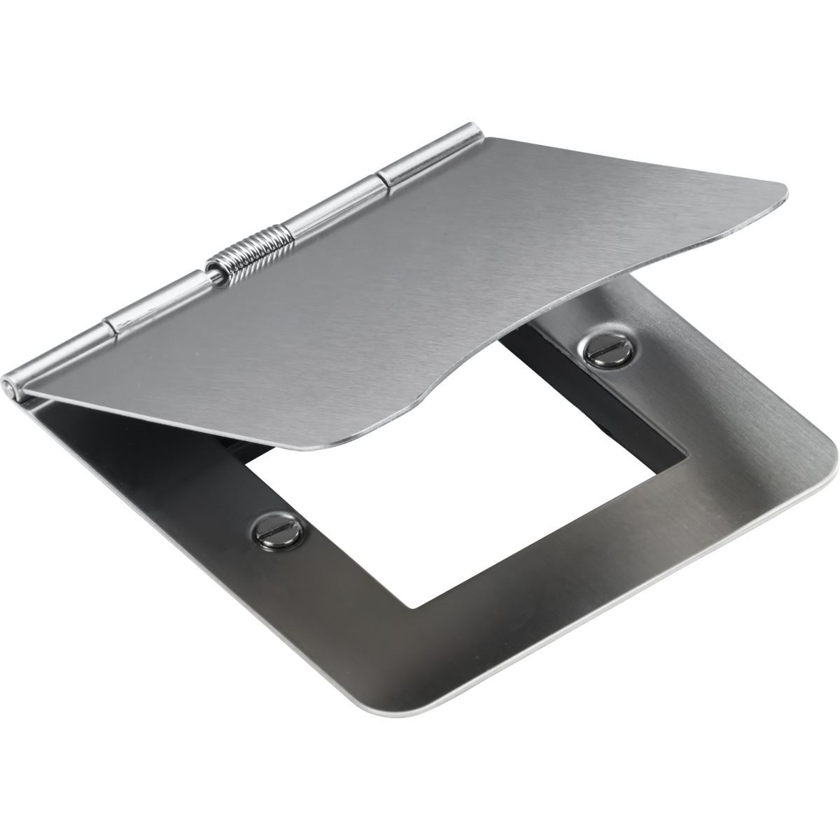 Knightsbridge FPF2GBC 2G Modular floor plate - Brushed Chrome