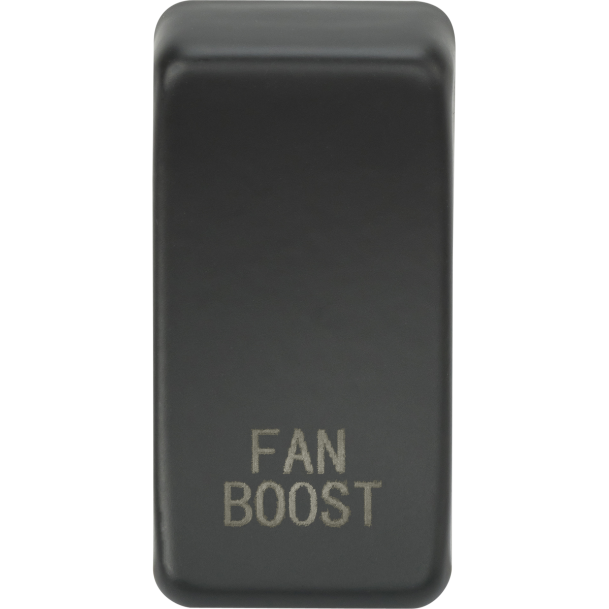 Knightsbridge GDBOOSTAT Switch cover marked "FAN BOOST" Anthracite