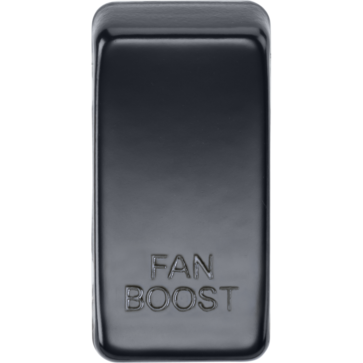 Knightsbridge GDBOOSTMB Switch cover marked "FAN BOOST" Matt Black