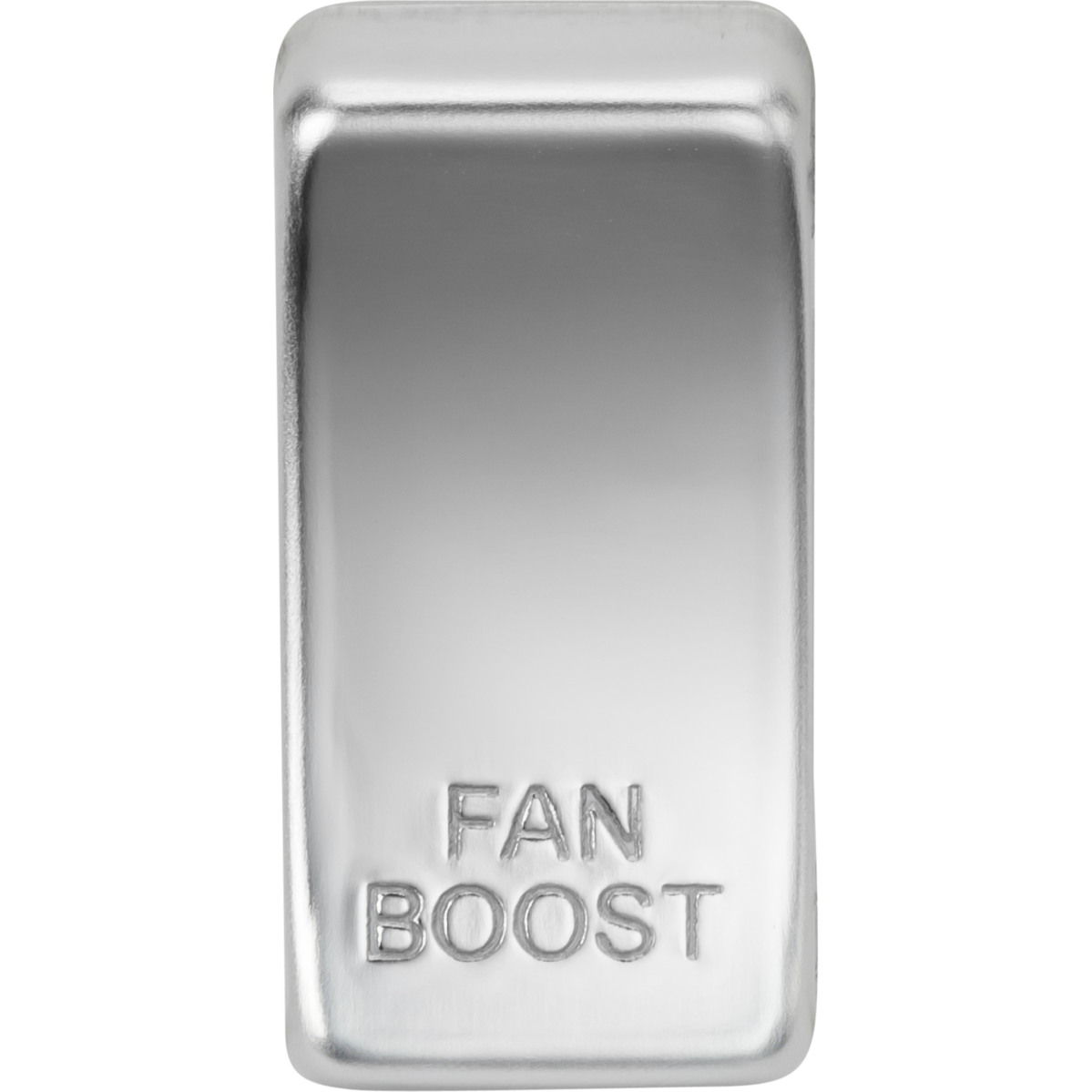 Knightsbridge GDBOOSTPC Switch cover marked "FAN BOOST" Polished Chrome