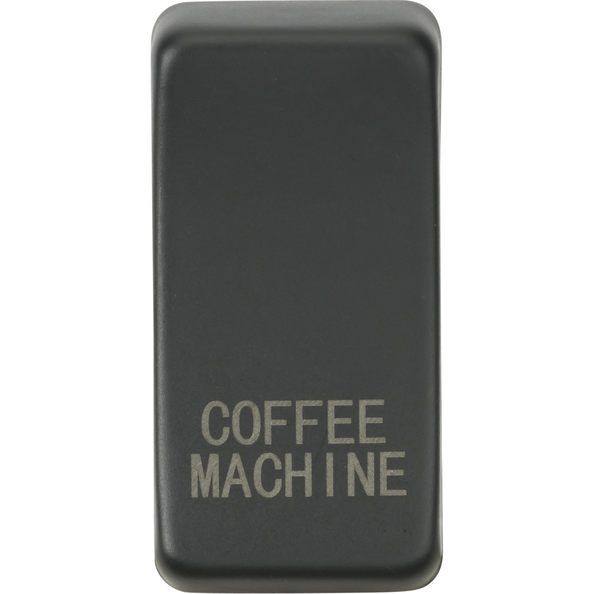 Knightsbridge GDCOFFAT Switch cover "marked COFFEE MACHINE" anthracite