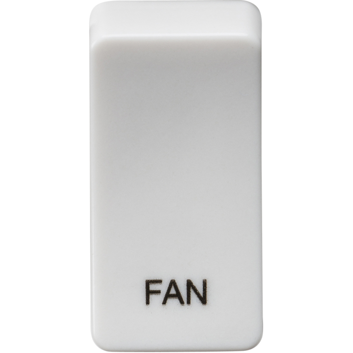Knightsbridge GDFANU Switch cover "marked FAN" white