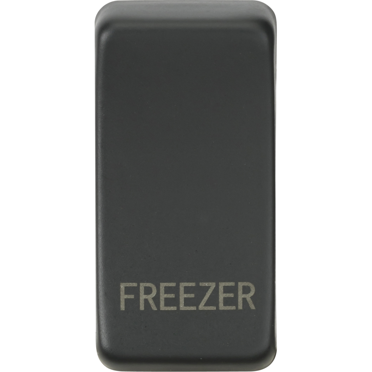 Knightsbridge GDFREEZERAT Switch cover "marked FREEZER" anthracite