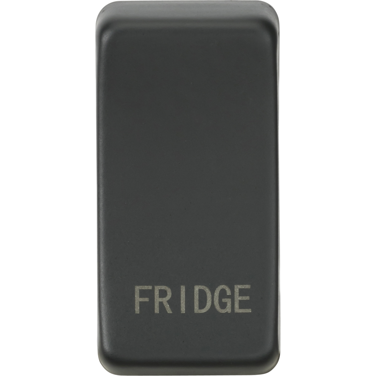 Knightsbridge GDFRIDGEAT Switch cover "marked FRIDGE" anthracite