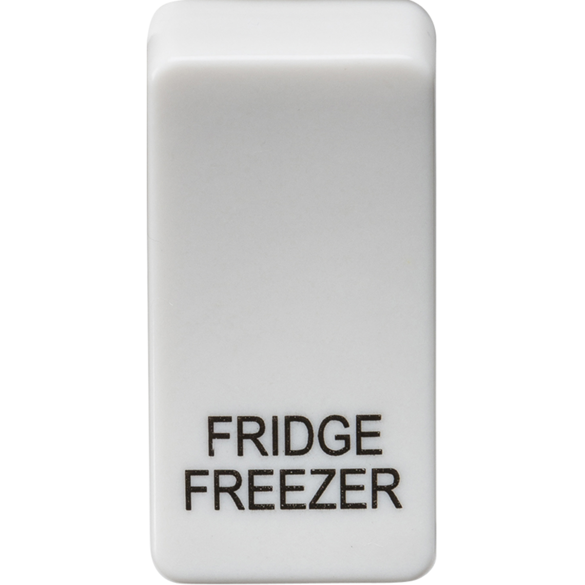 Knightsbridge GDFRIDU Switch cover "marked FRIDGE/FREEZER" white