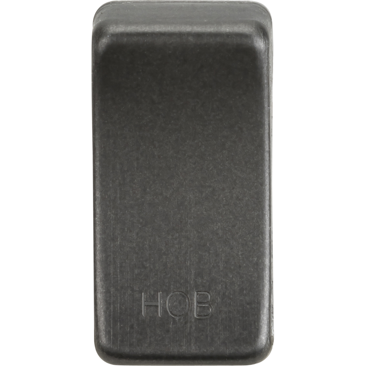 Knightsbridge GDHOBSB Switch cover "marked HOB" smoked bronze